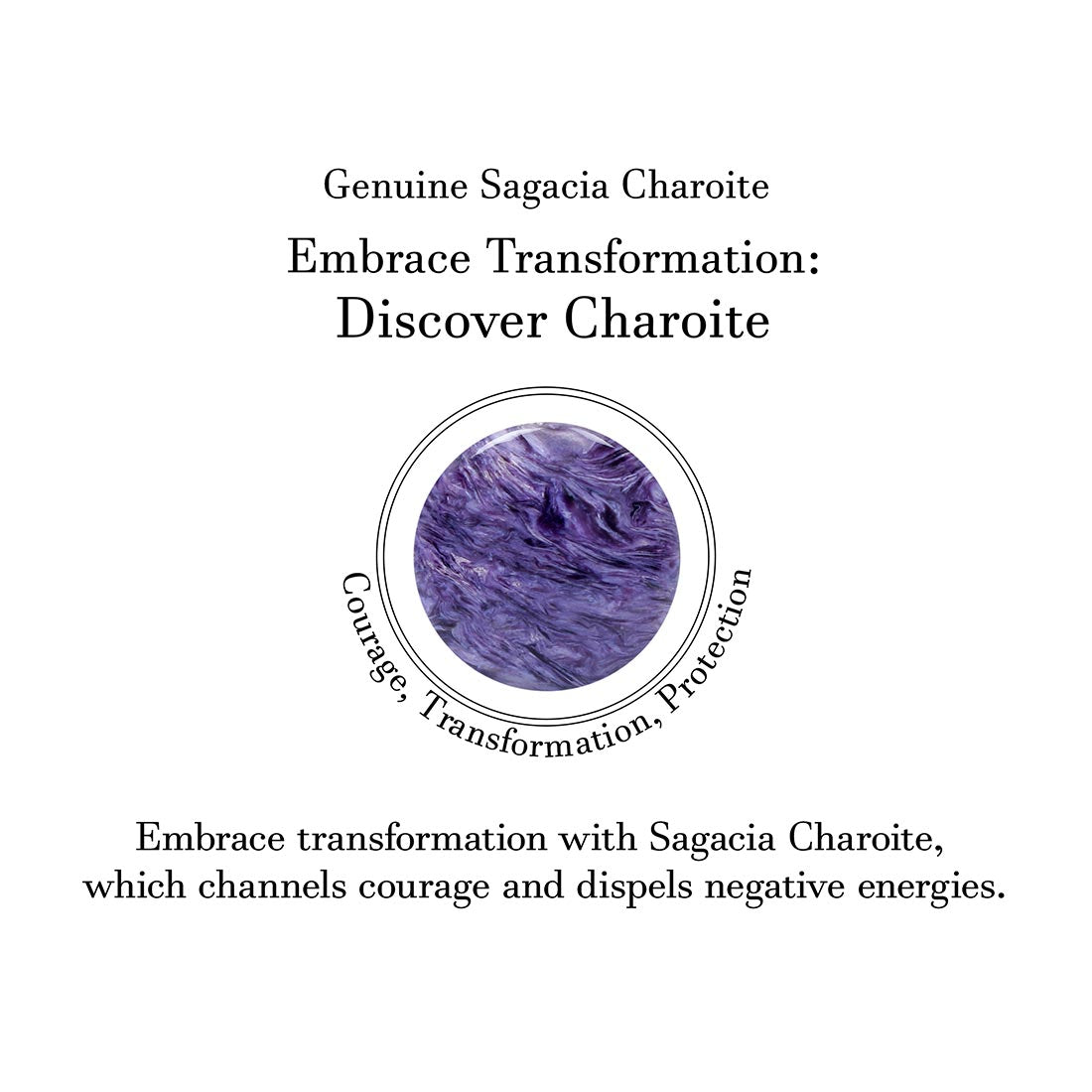 Charoite Pendant-(CHR-P-37.)